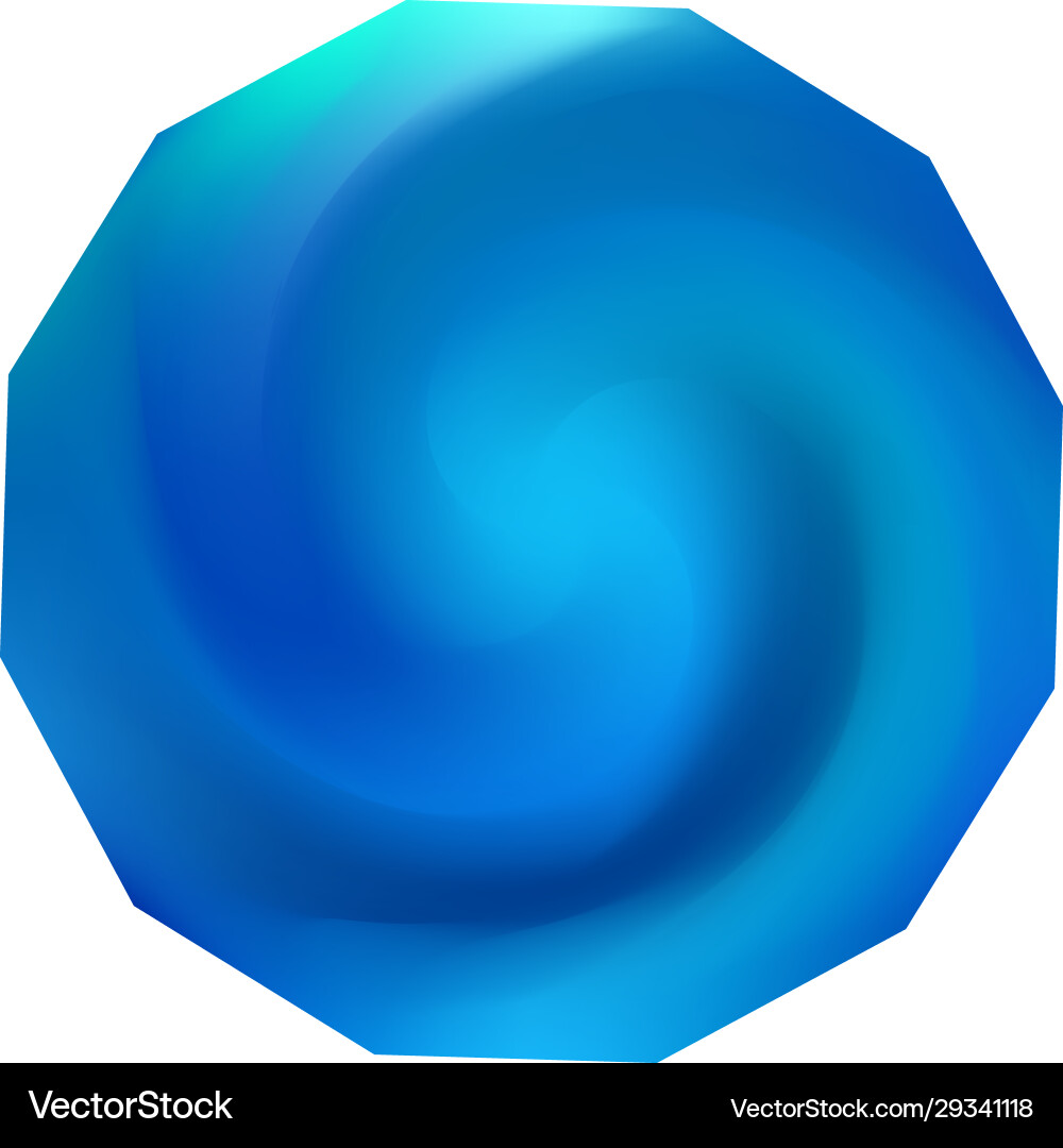 Gradient background in form a shape Gradient background in form a shape vector image