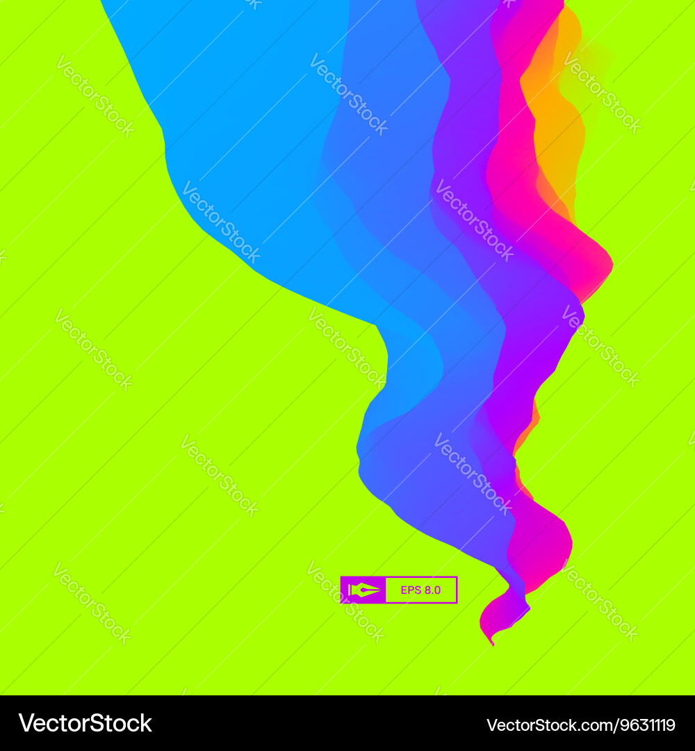 3d abstract background dynamic motion effect Vector Image
