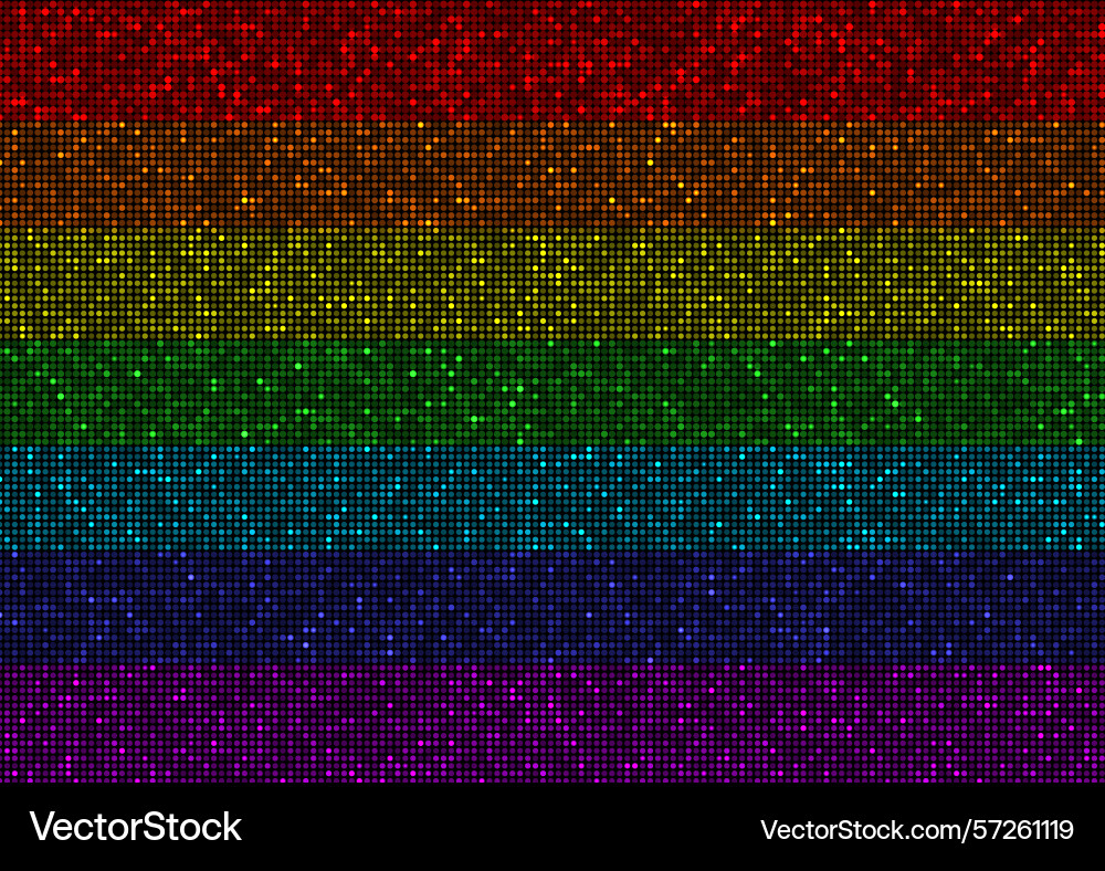 Abstract background with rainbow coloured Vector Image
