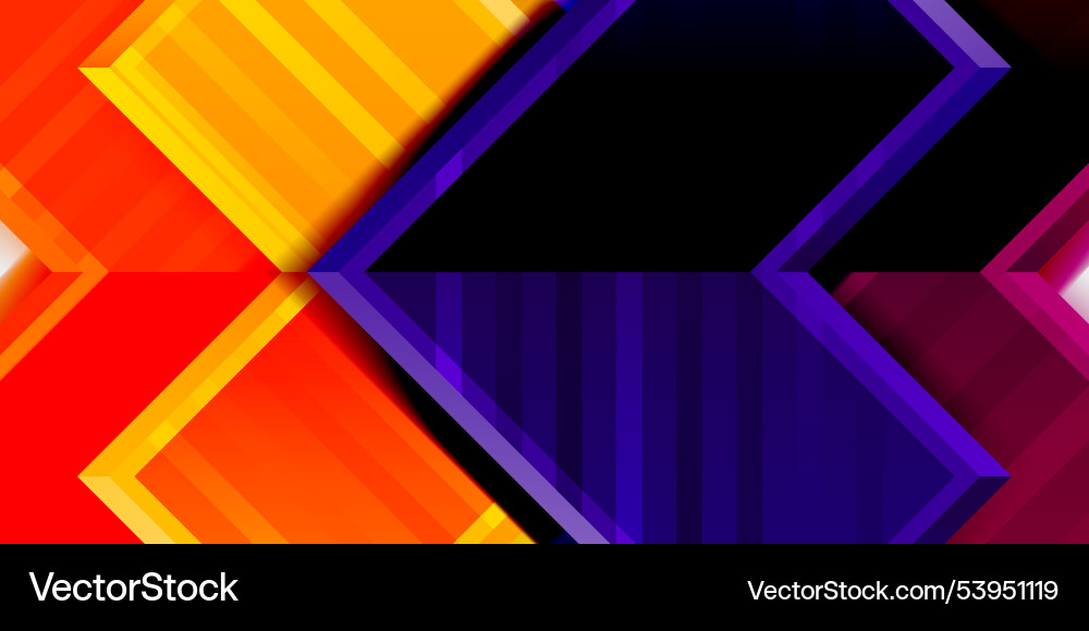 Arrow symbols created with 3d effects and line Arrow symbols created with 3d effects and line Vector Image