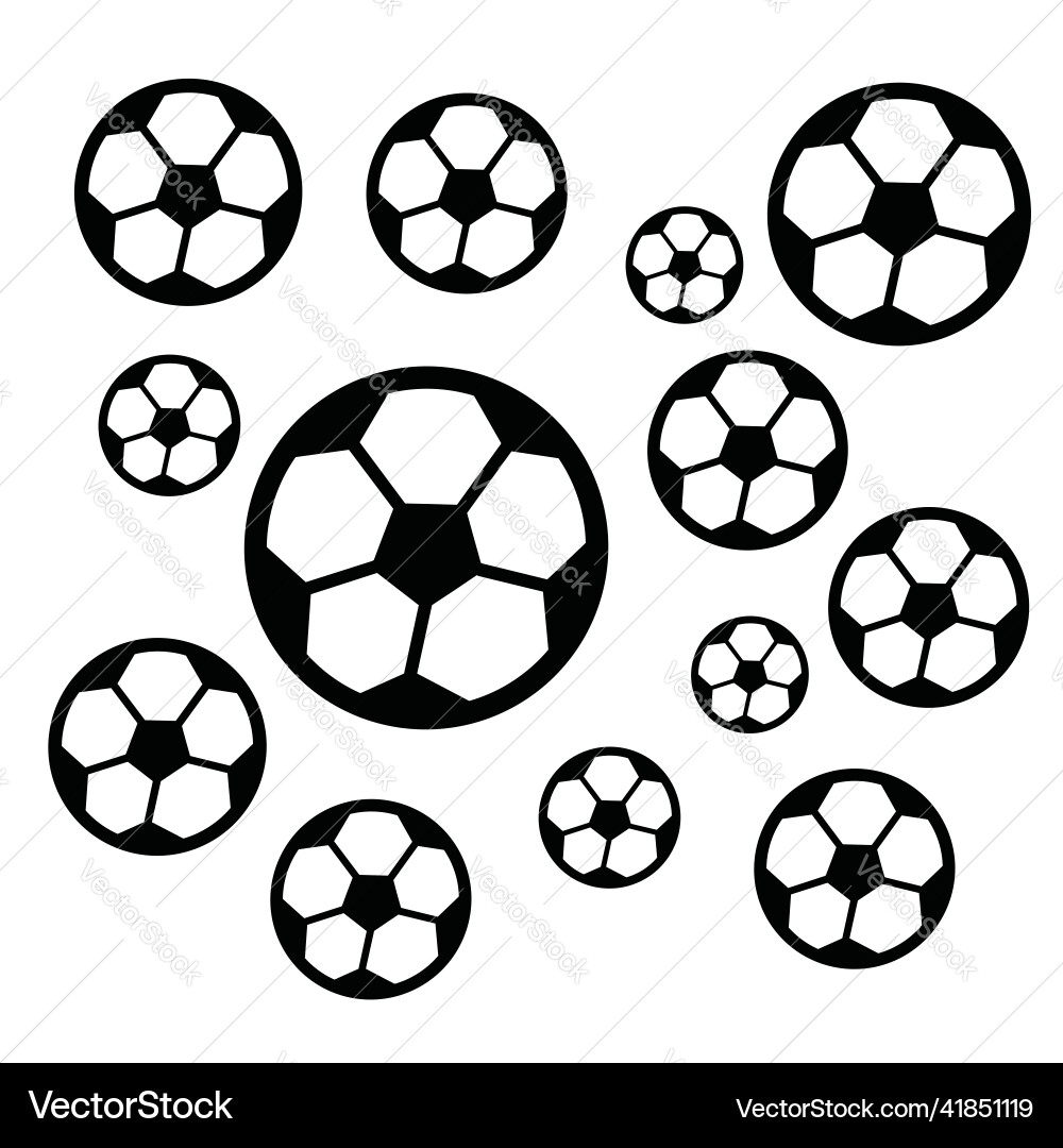 Ball pattern Vector Image