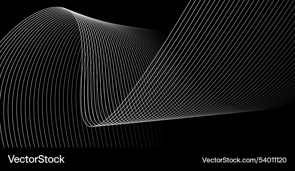 Design of flowing lines and curves created against Design of flowing lines and curves created against vector image