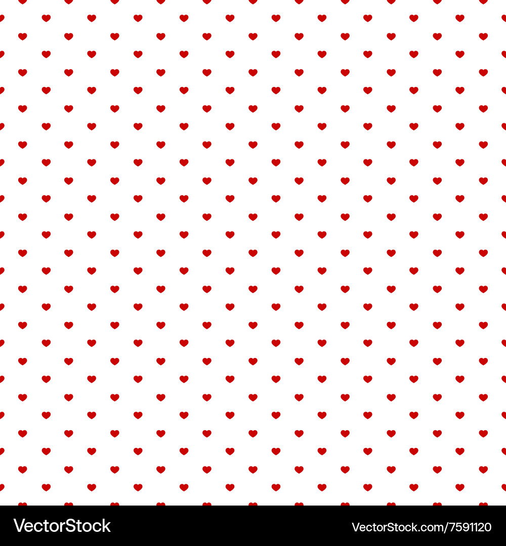 Red hearts Royalty Free Vector Image - VectorStock