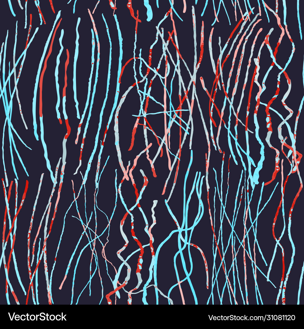 Seamless pattern with hand drawn abstract lines Seamless pattern with hand drawn abstract lines vector image