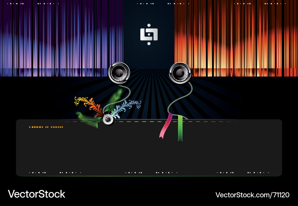 Web design element vector image