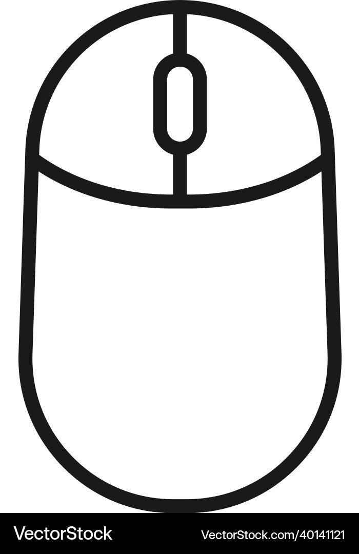 Mouse icon design template isolated Vector Image