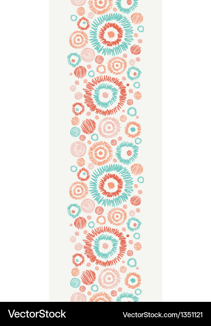 Textured Circle Pattern vector image