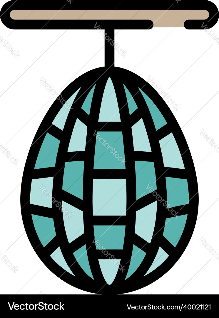 Trash net icon color outline Trash net icon color outline Vector Image