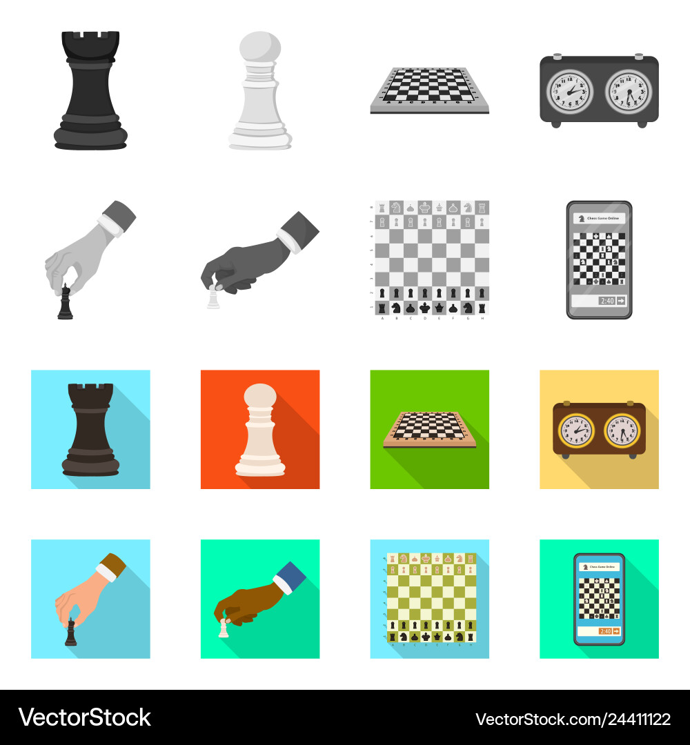 Checkmate and thin symbol Royalty Free Vector Image