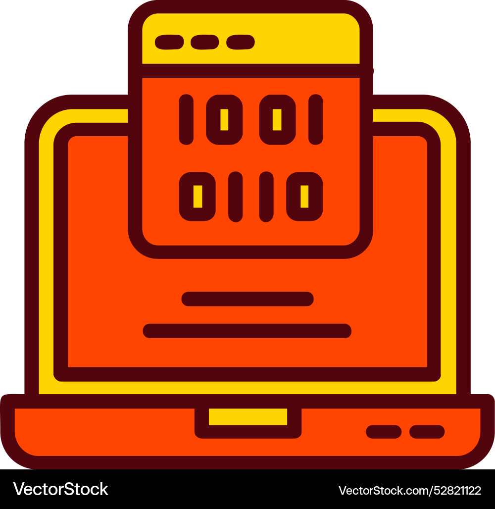 Coding icon design Vector Image
