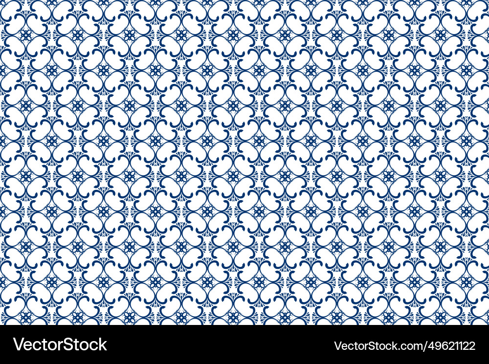 Seamless pattern with flowers Vector Image