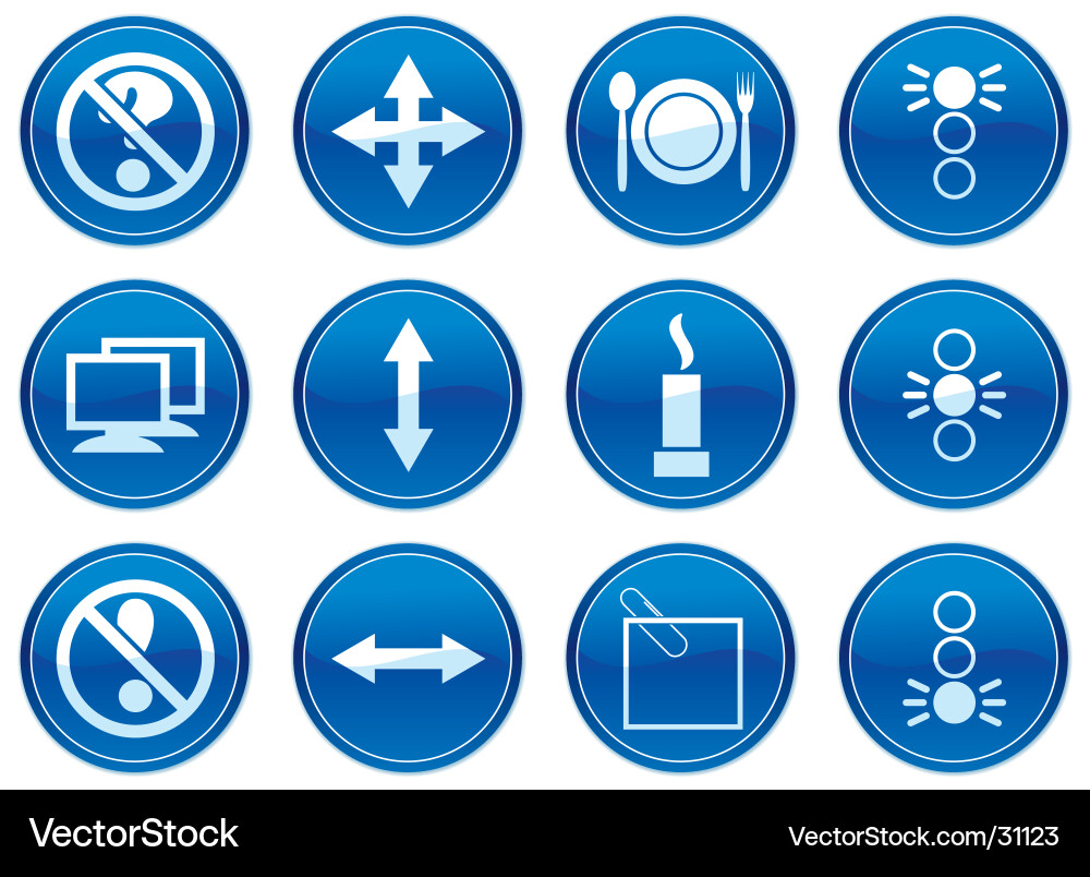 Gadget icons Vector Image