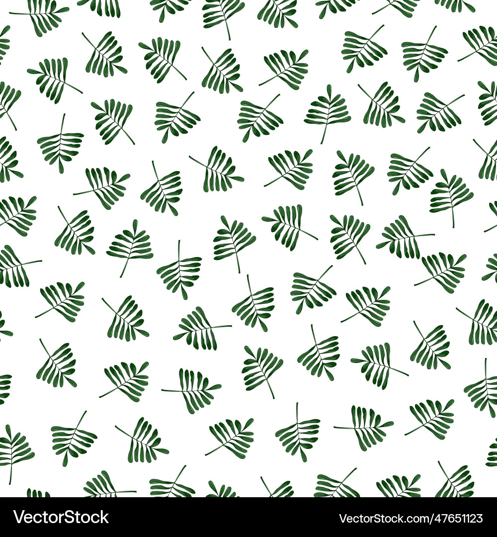 Seamless pattern with hand-drawn tree Seamless pattern with hand-drawn tree vector image