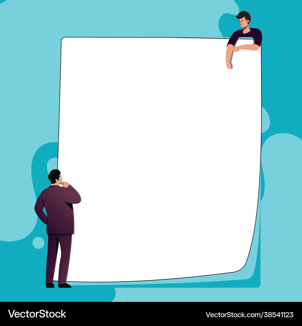 Typing filing office documents creating work Typing filing office documents creating work vector image