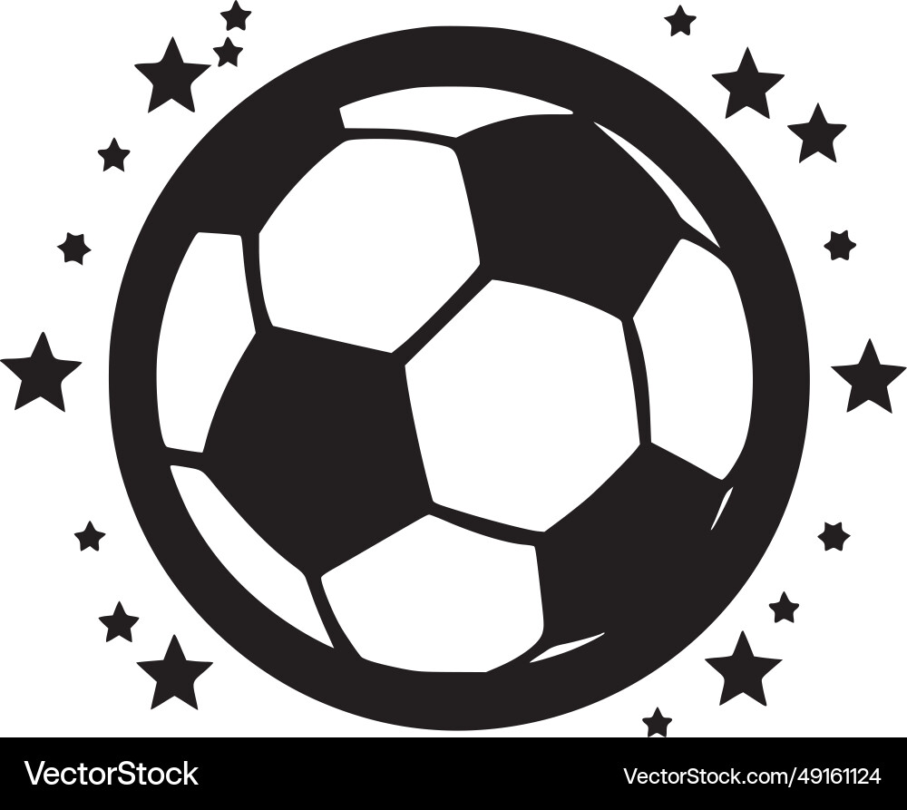 Fußball - schwarz und weiß isoliert Ikone Fußball - schwarz und weiß isoliert Ikone vektorbild