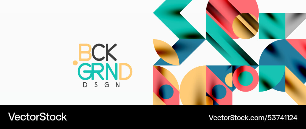 Trendy triangles lines round elements and circles Trendy triangles lines round elements and circles Vector Image