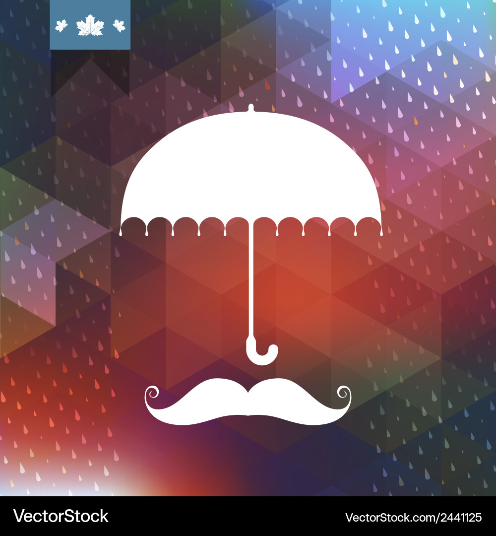 Abstract background with rain pattern eps 10 Vector Image
