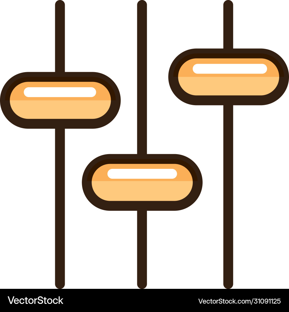 Equalizer frequency internet web technology Vector Image