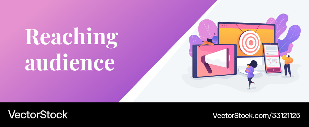 Multi device targeting web banner concept Multi device targeting web banner concept vector image