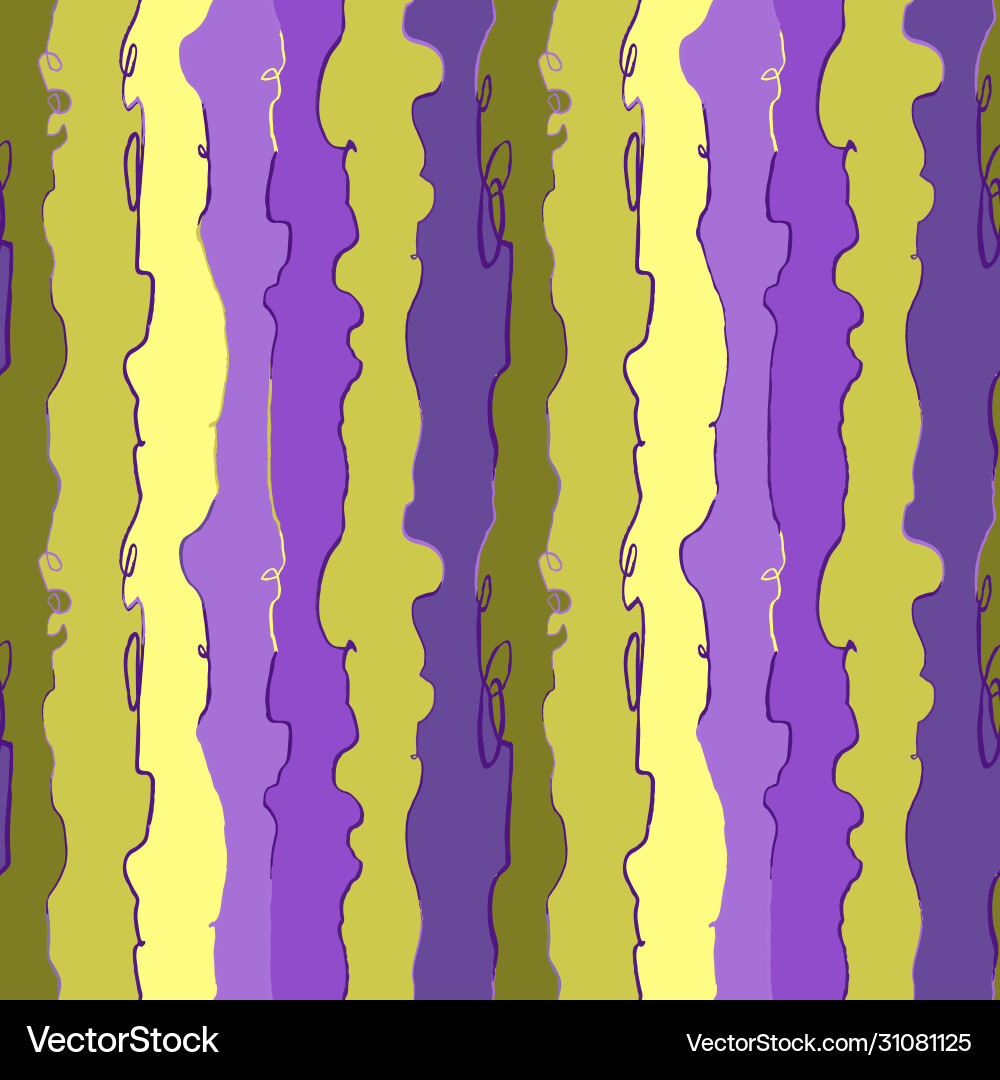 Seamless pattern with hand drawn abstract vertical Seamless pattern with hand drawn abstract vertical vector image