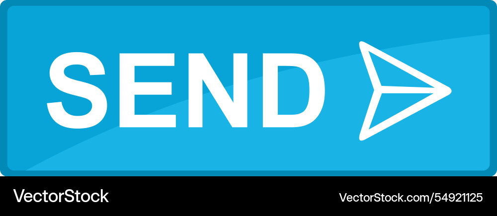 Send button vector image