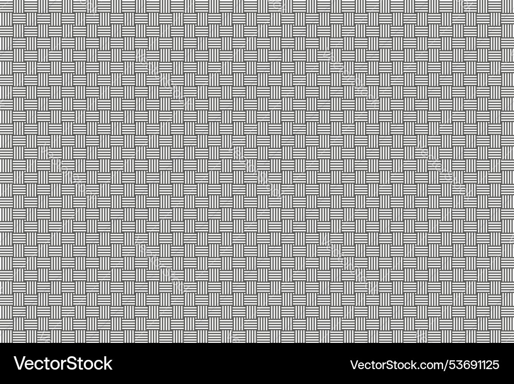 Wicker texture of geometric pattern simple fabric Wicker texture of geometric pattern simple fabric vector image