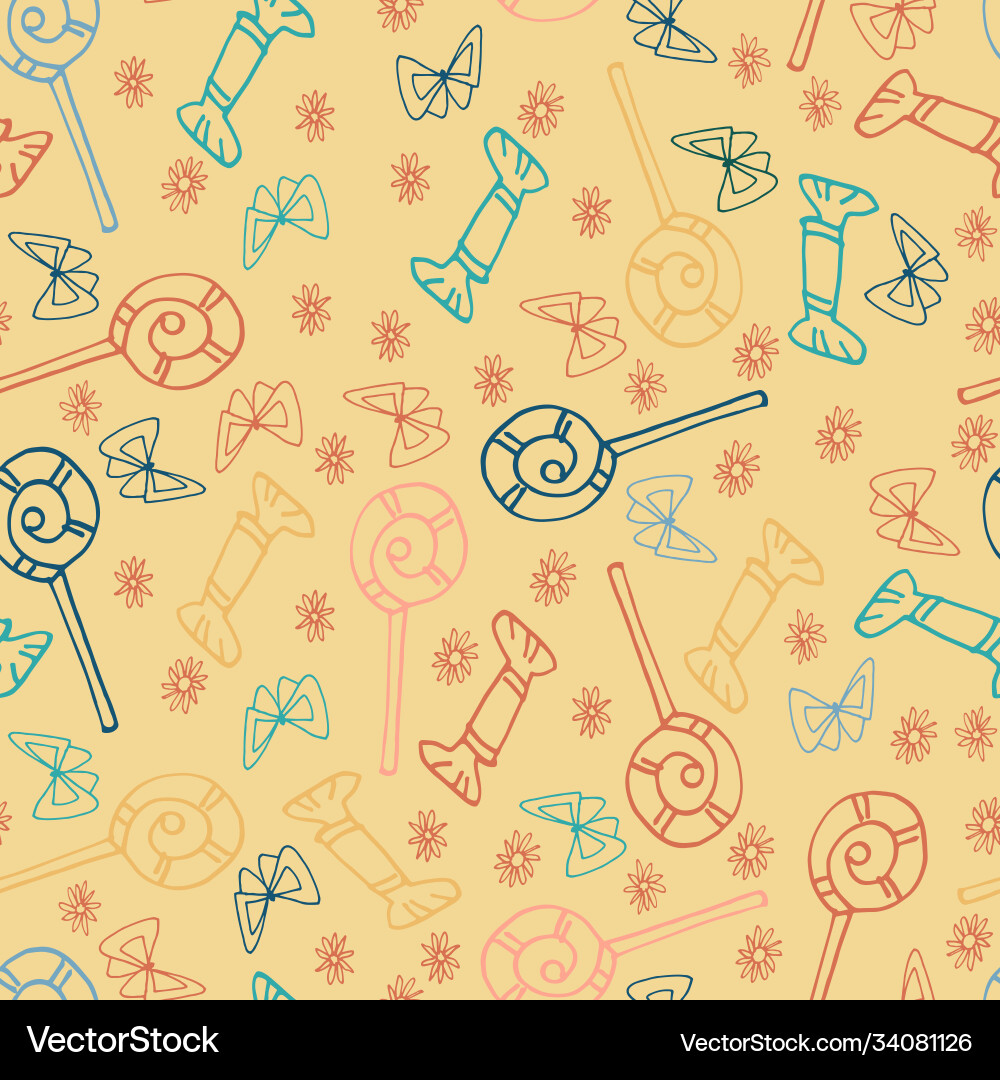 Seamless design colorful pattern lined Seamless design colorful pattern lined Vector Image