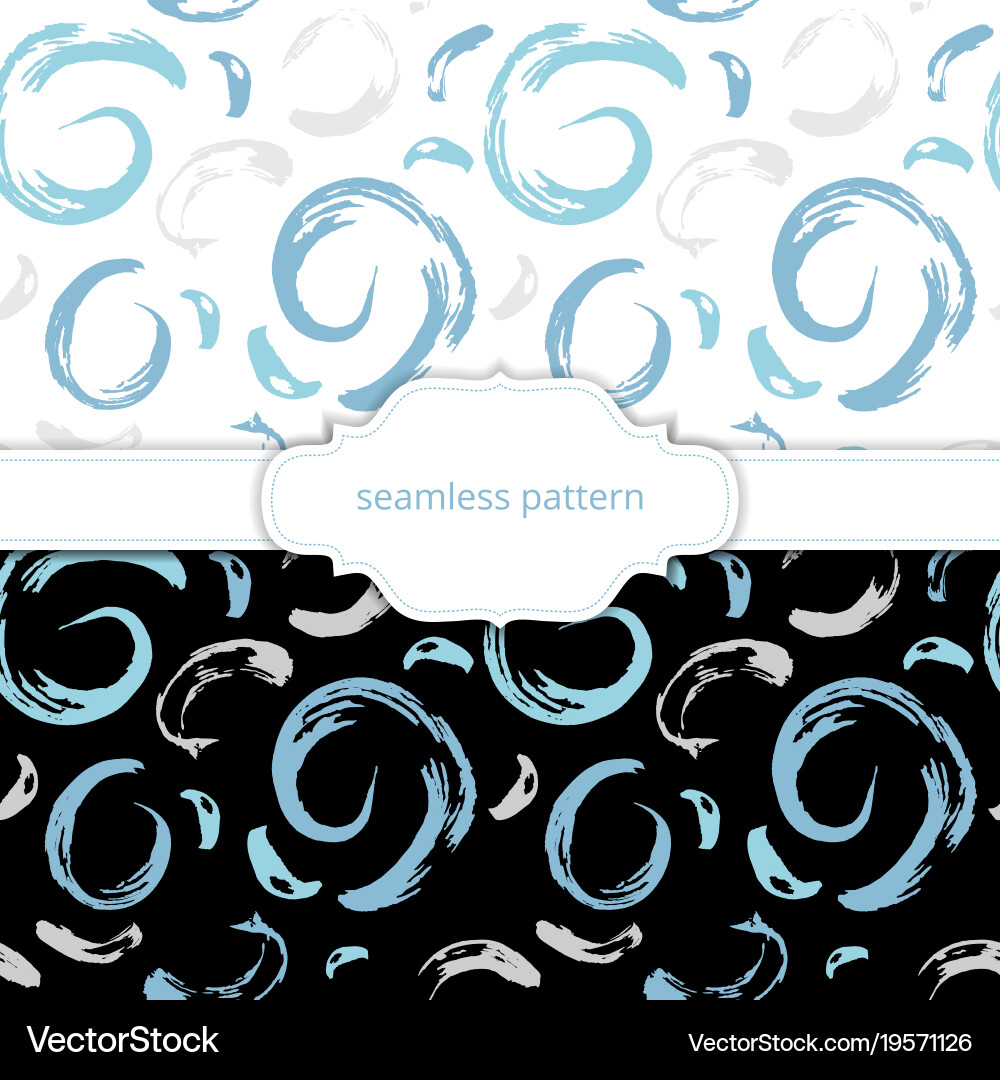 Seamless pattern abstract background vector image