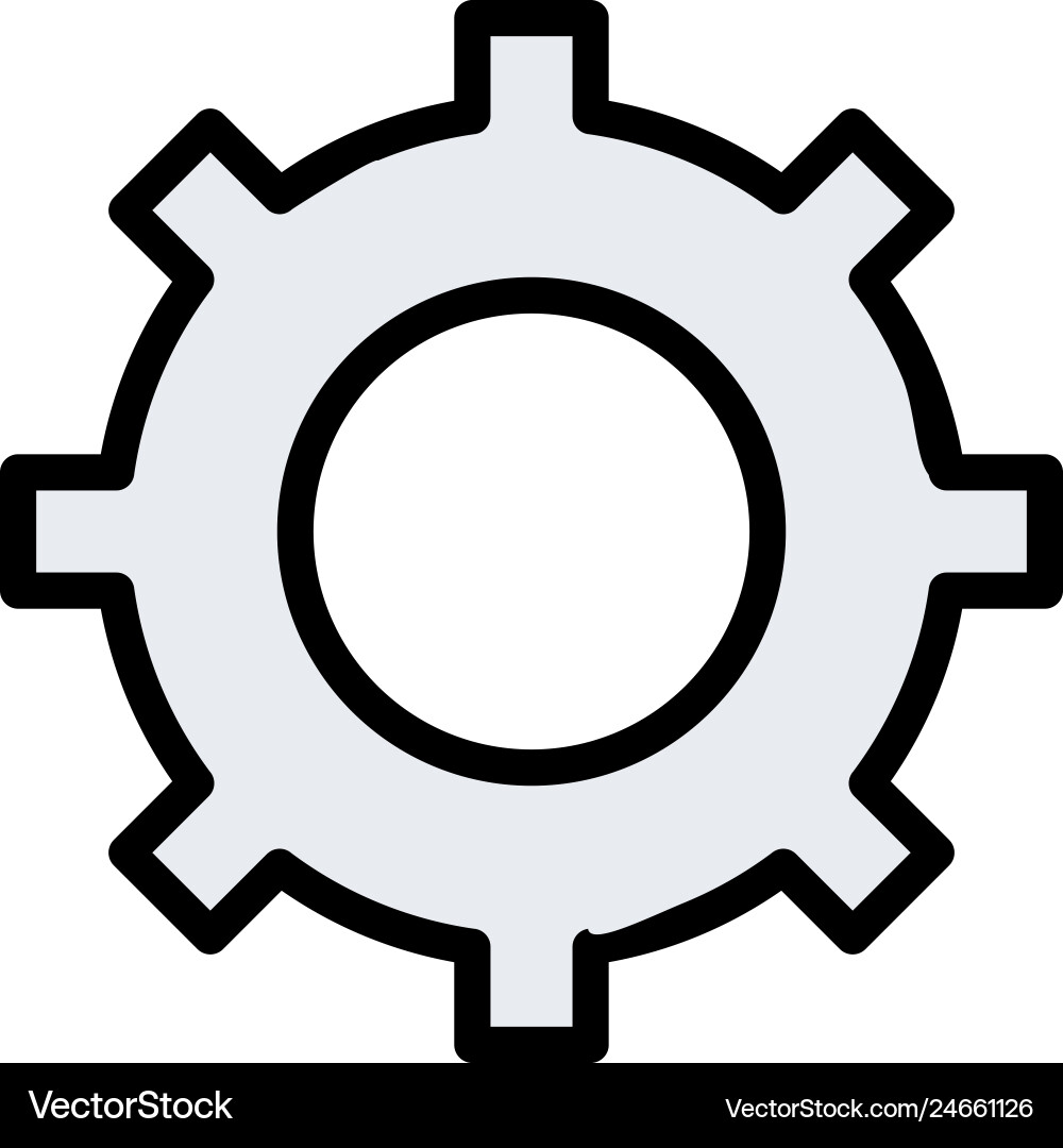 Setting icon Vector Image