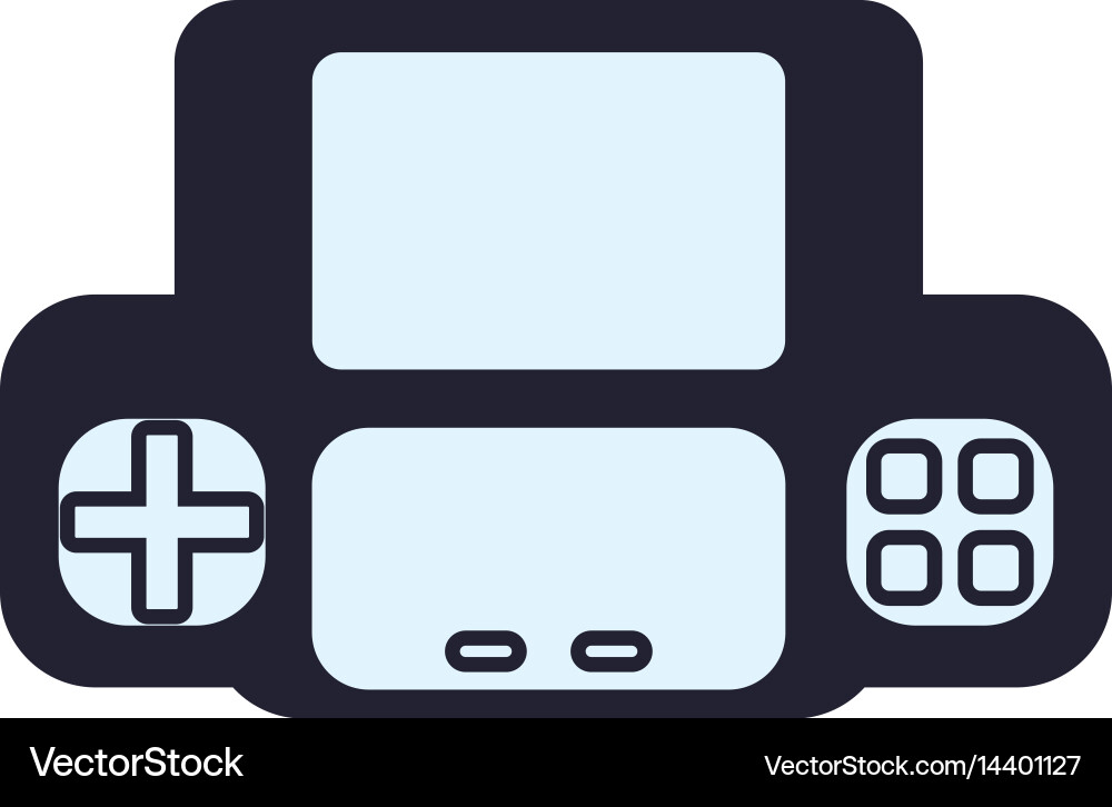 Console gamepad device Vector Image