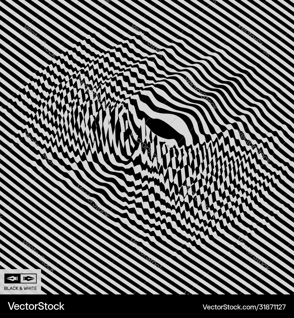Glitch abstract background distortion effect bug Glitch abstract background distortion effect bug vector image