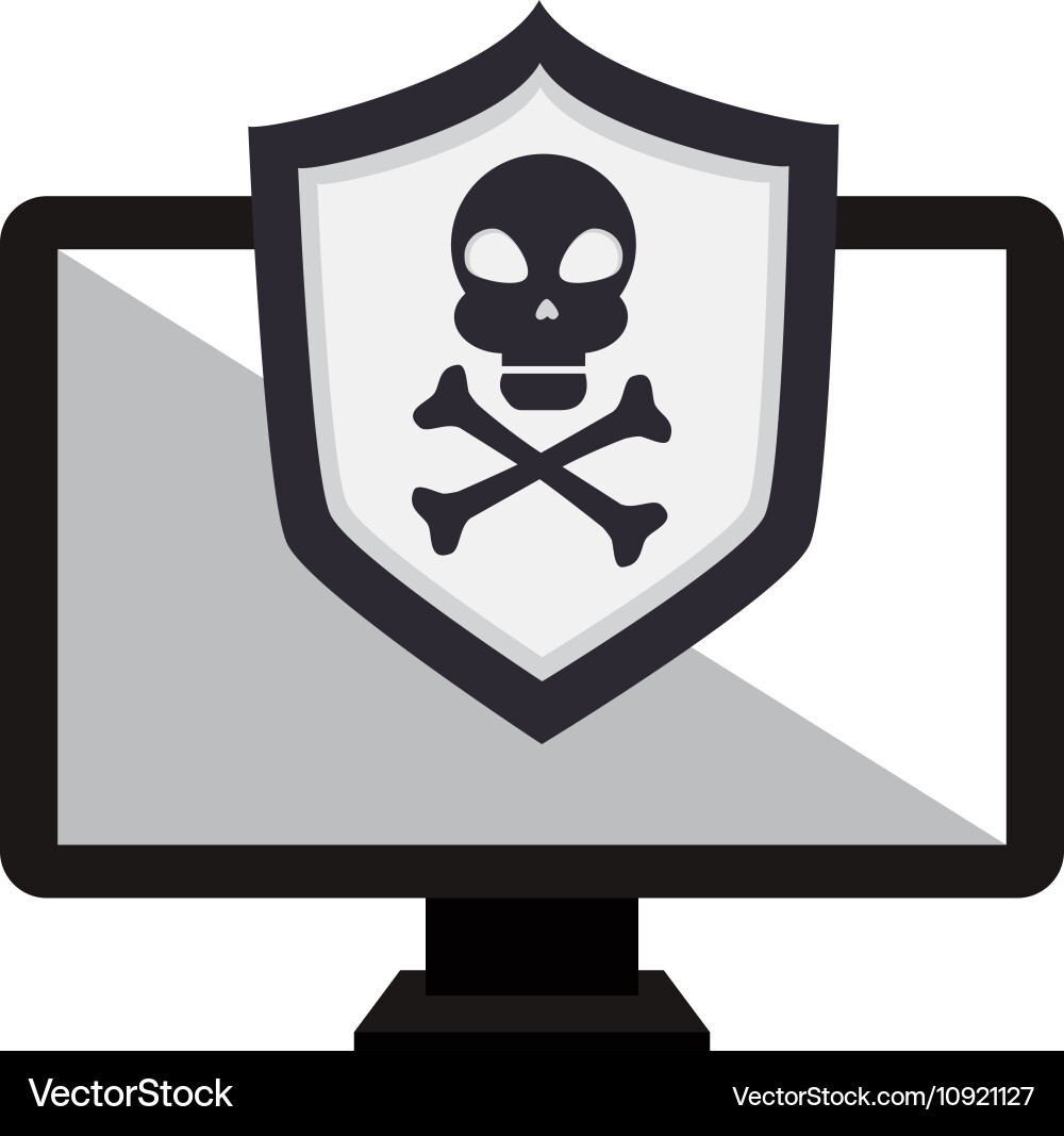 Screen monitor computer Vector Image