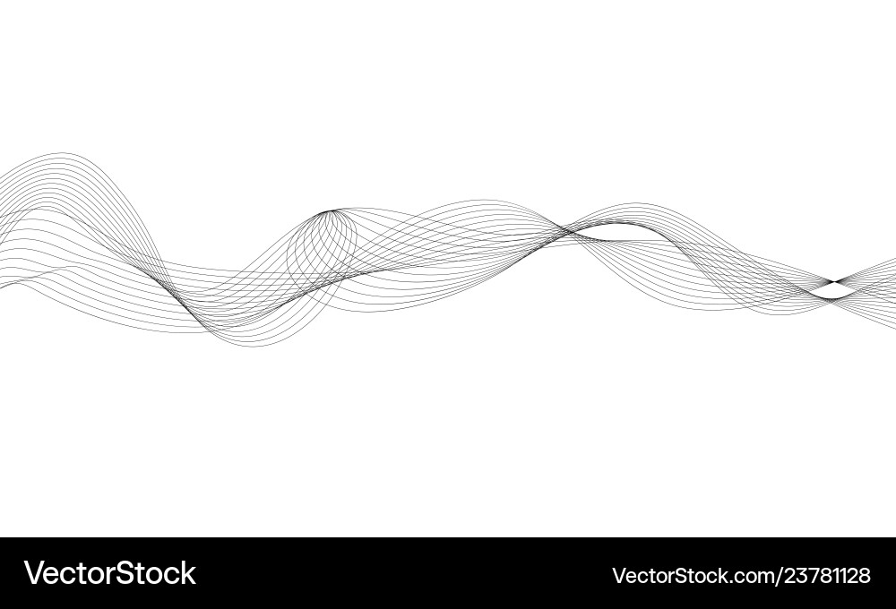 Abstract wave element for design digital Vector Image