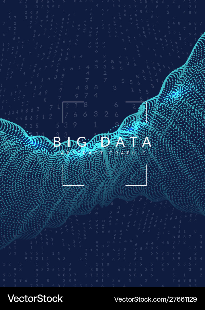 Digital technology abstract background artificial Digital technology abstract background artificial vector image