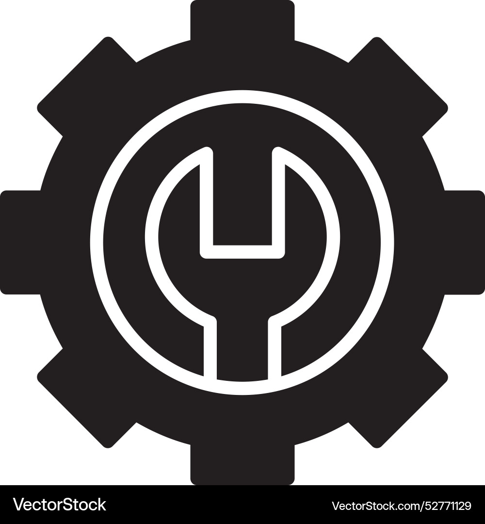 Setting icon design Vector Image