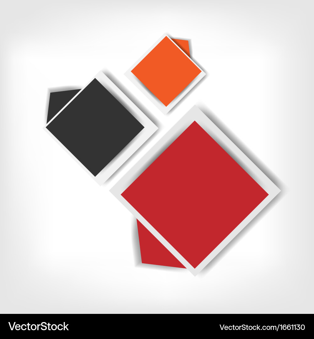 Background with abstract blank for text vector image