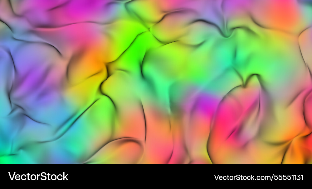 A smooth fluid texture with an iridescent effect A smooth fluid texture with an iridescent effect vector image