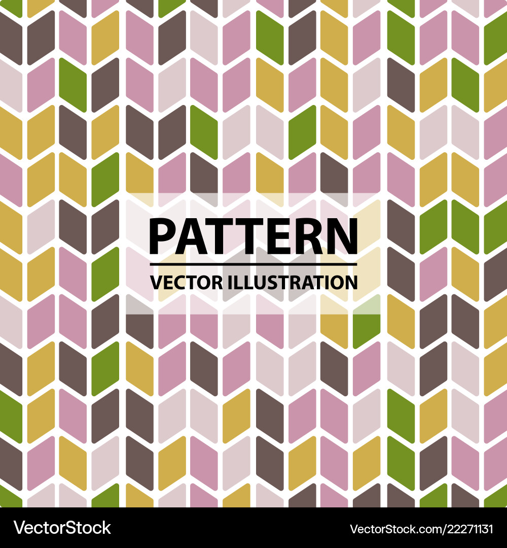 Geometric Pattern Tile vector image