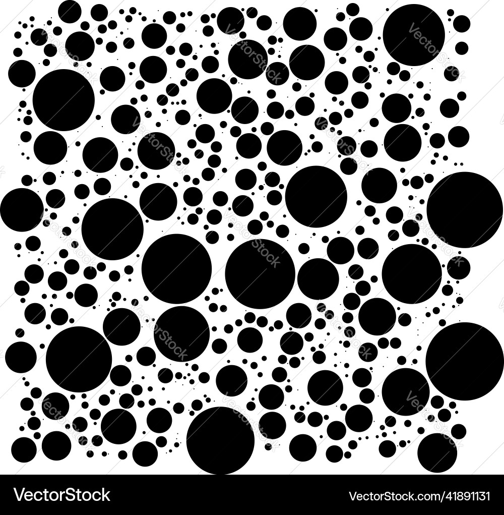 Random circles pattern texture Random circles pattern texture vector image
