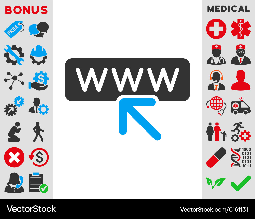 Select website icon Vector Image