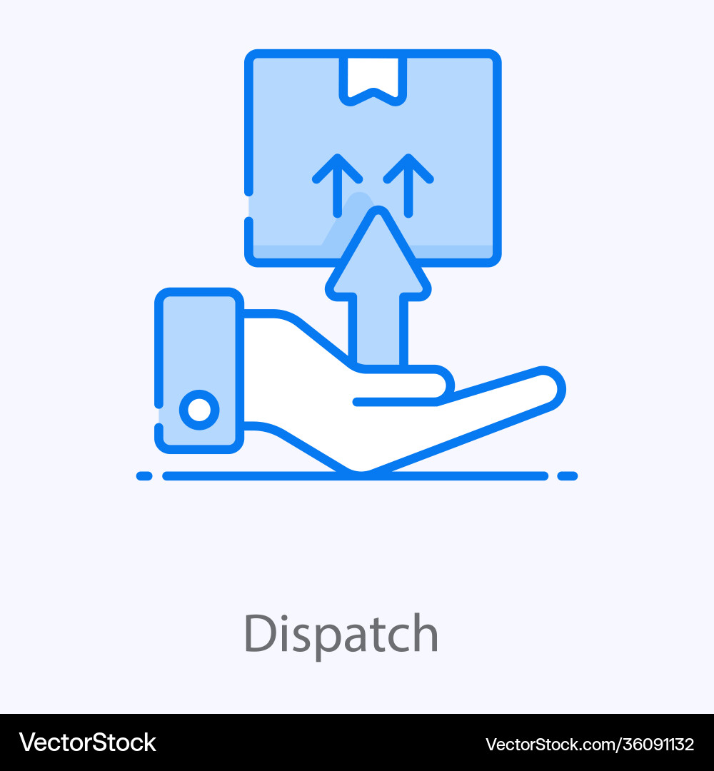 Dispatch Vector Image