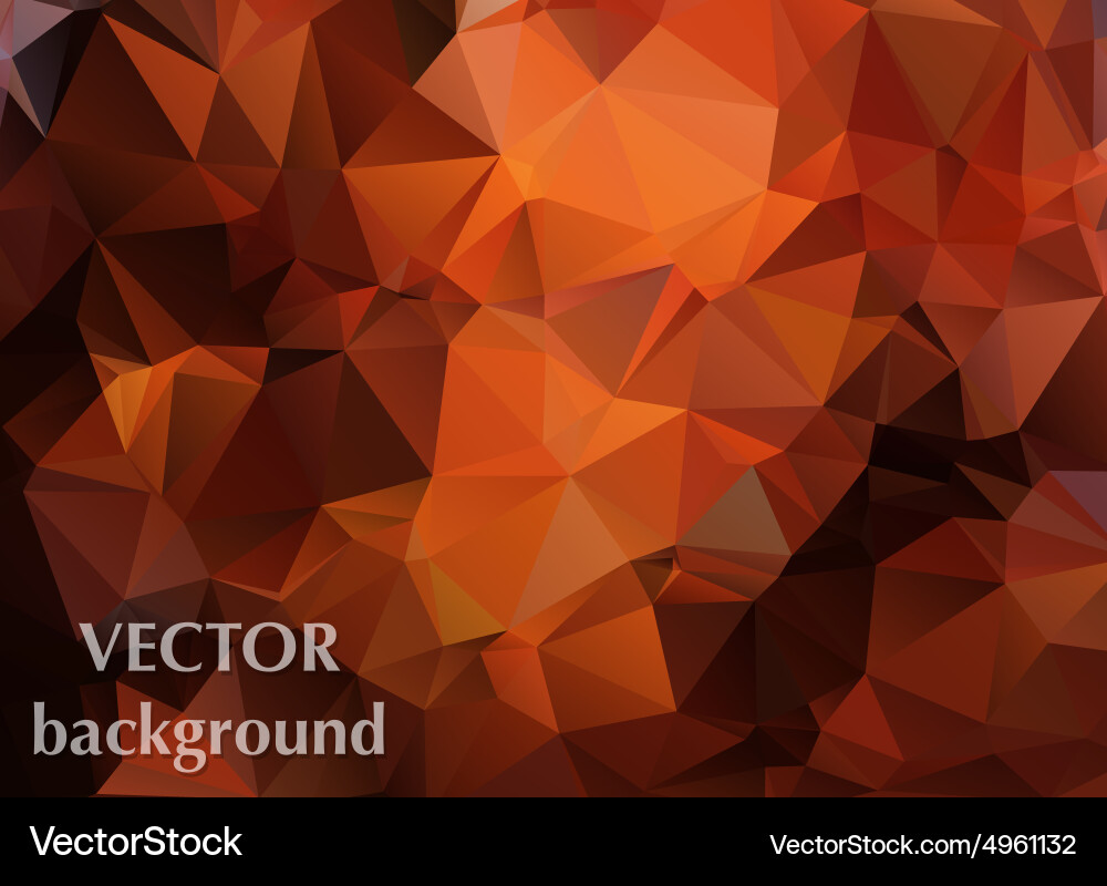 Dynamic Polygon Background vector image