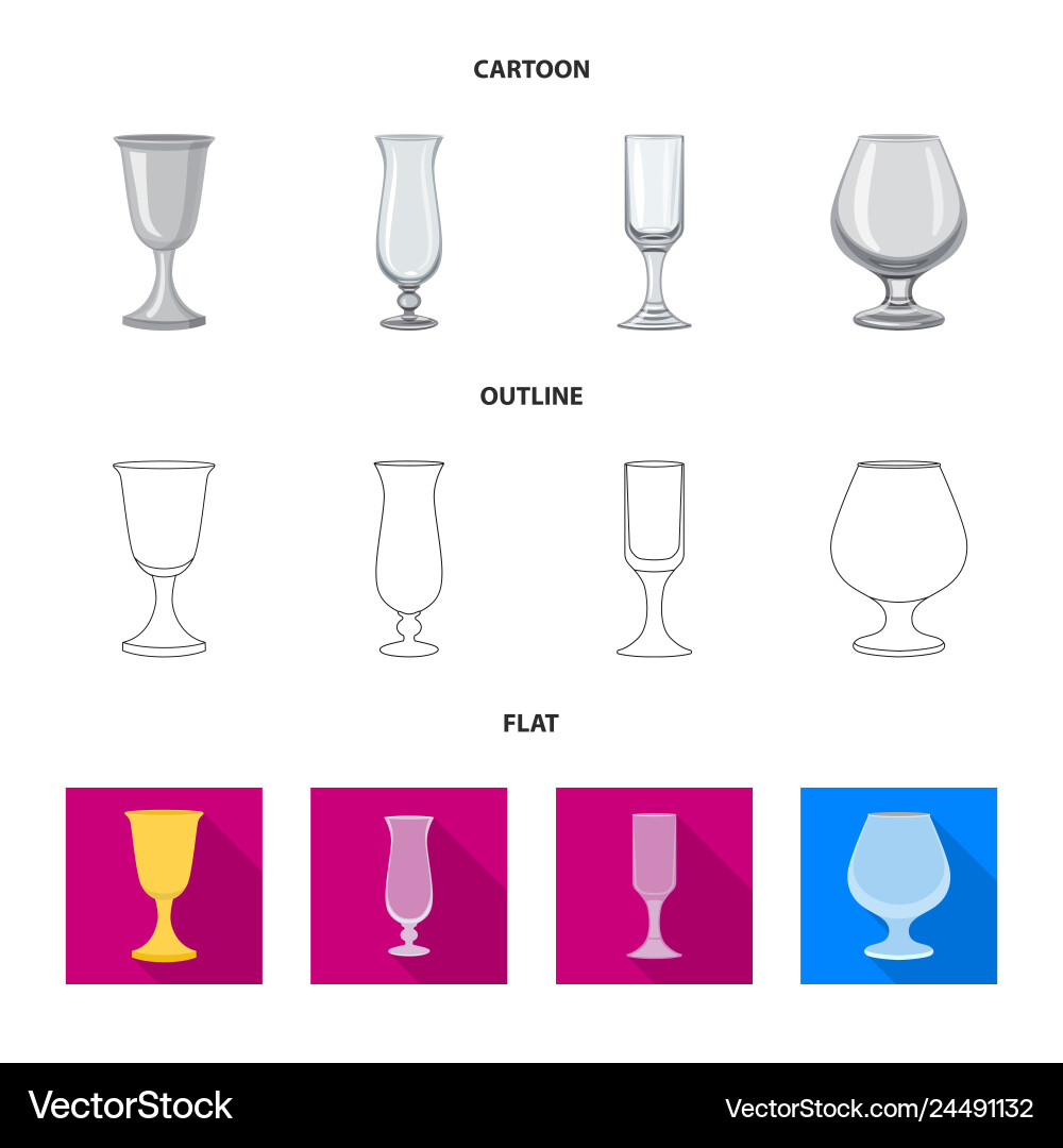 Isolated object of form and celebration icon set Vector Image