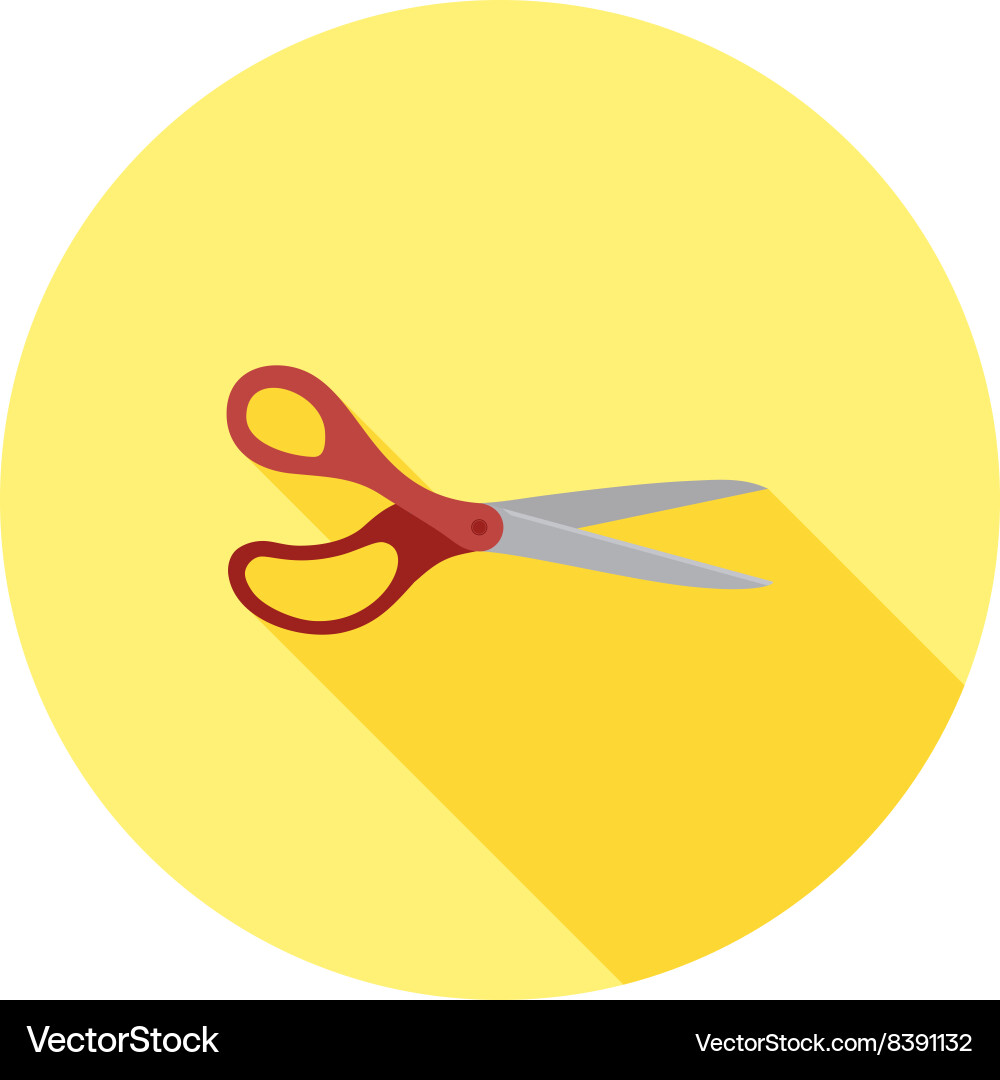Scissors vector image