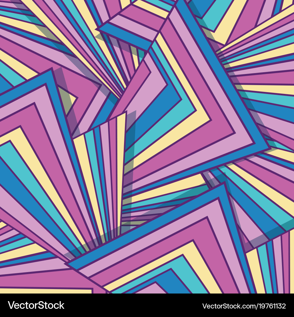 Seamless pattern shapes background design Vector Image
