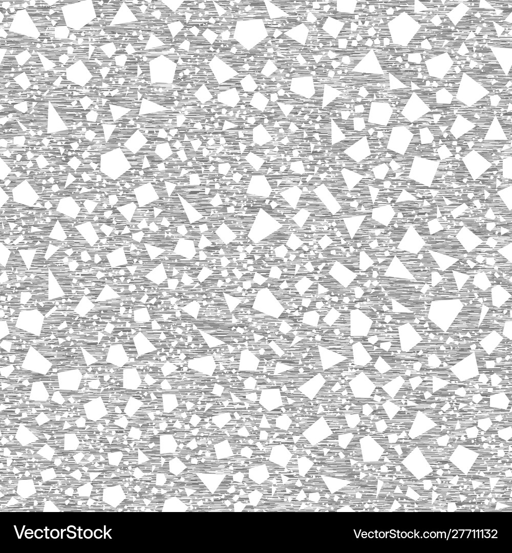 White terrazzo gray marl heather seamless pattern White terrazzo gray marl heather seamless pattern vector image