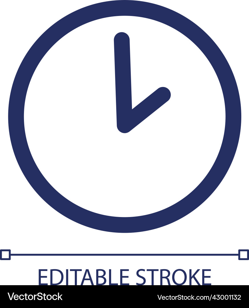 Working hours rgb color ui icon Working hours rgb color ui icon vector image
