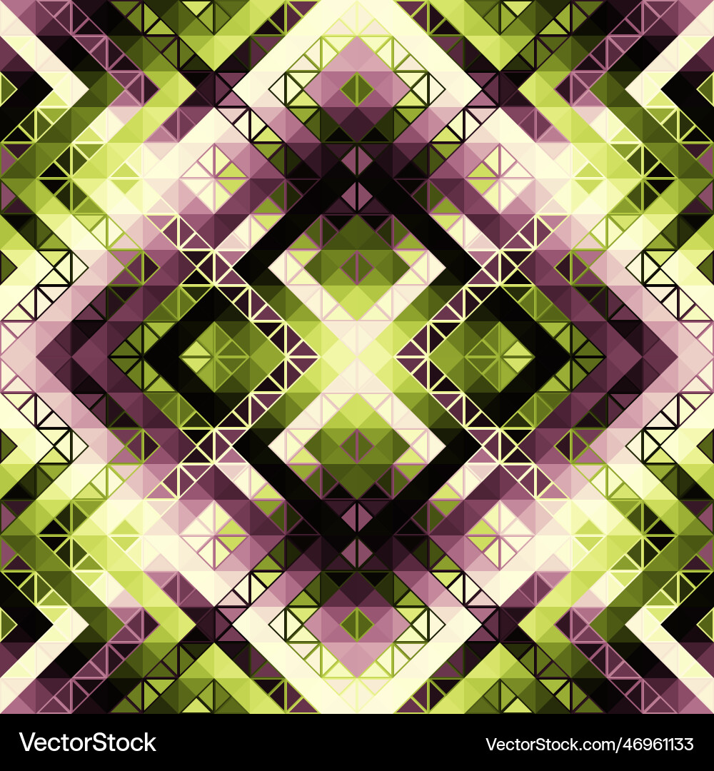Geometric abstract triangles pattern seamless Geometric abstract triangles pattern seamless vector image