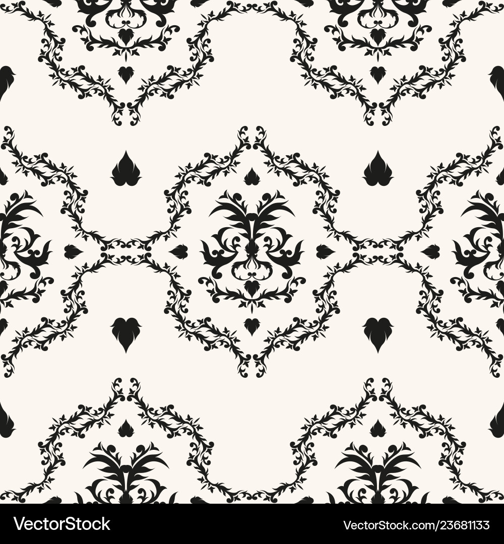 Royal victorian background vector image