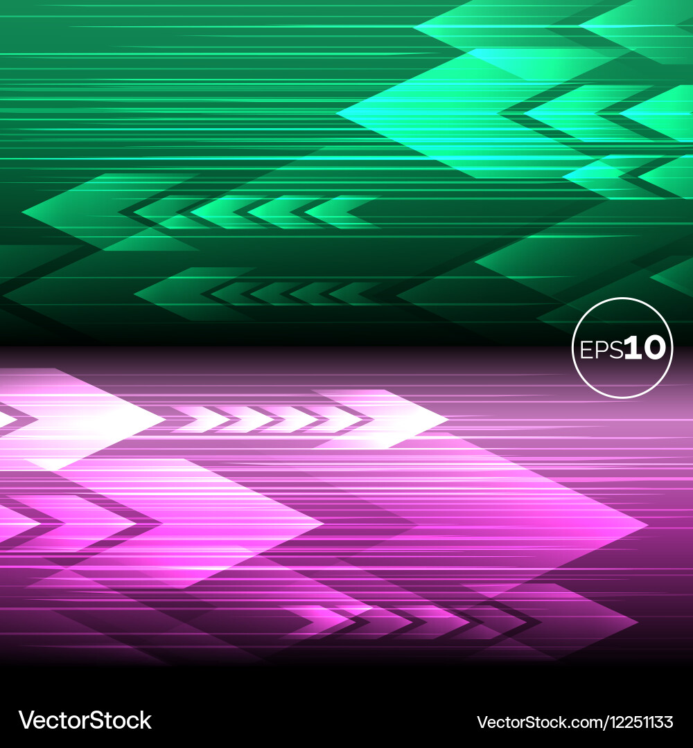 Tech Motion Lines Background vector image